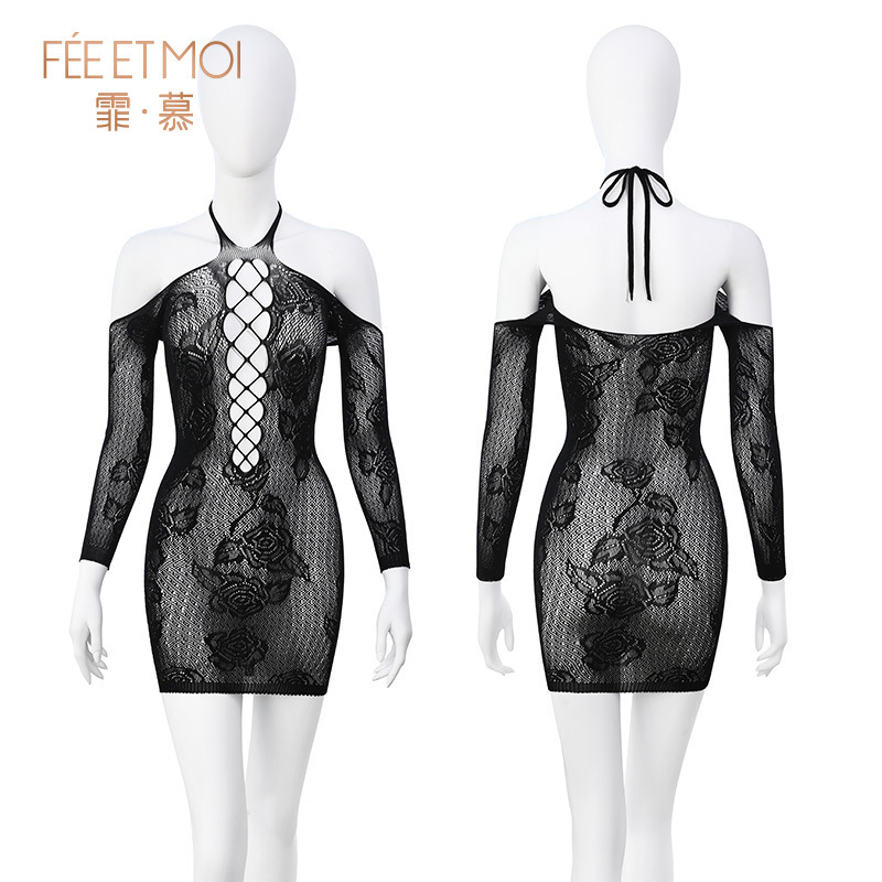 망사 펀칭 스타킹 섹시하고 속이 훤히 비치는 망사 의상 섹시한 속옷