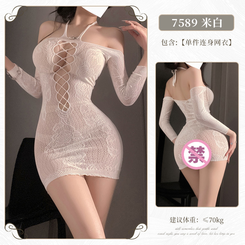 망사 펀칭 스타킹 섹시하고 속이 훤히 비치는 망사 의상 섹시한 속옷