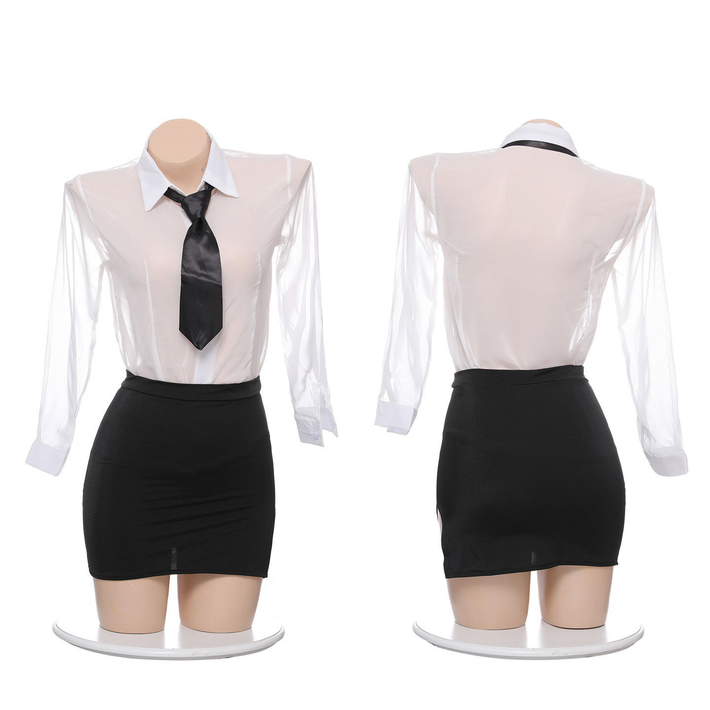 정욕 금욕 ol 비서 제복 유혹 추근덕거림 속옷 트임 엉덩이를 감싸는 정취 속옷으로 출연