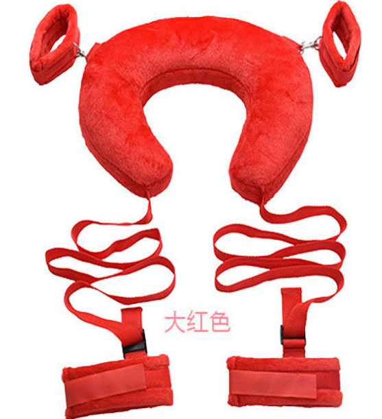 sm 성인 섹스용품 다리 뻗기, 손발 묶기, 여성용 다리 가르기 섹스도구 u 자형 베개