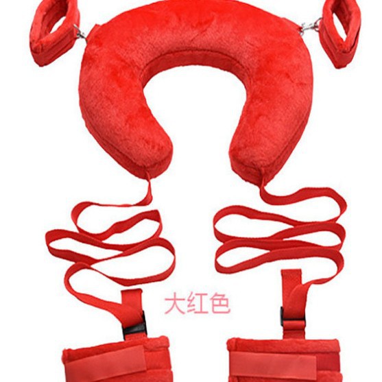 sm 성인 섹스용품 다리 뻗기, 손발 묶기, 여성용 다리 가르기 섹스도구 u 자형 베개