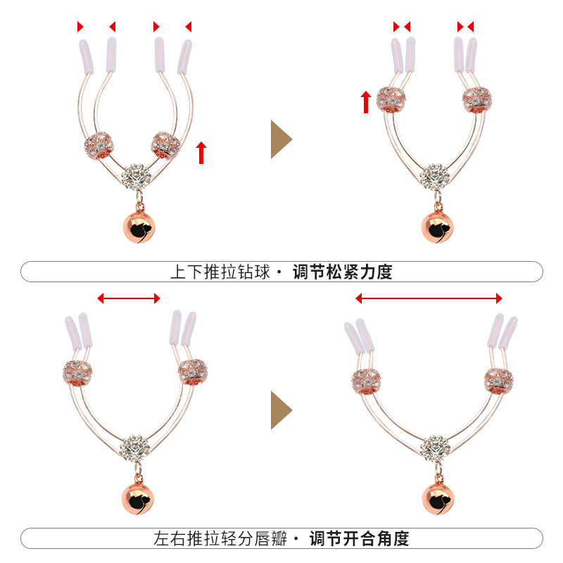 립 음지 로즈 골드 sm 벌칙 도구 교습 도구 취향 성인용품 부부용