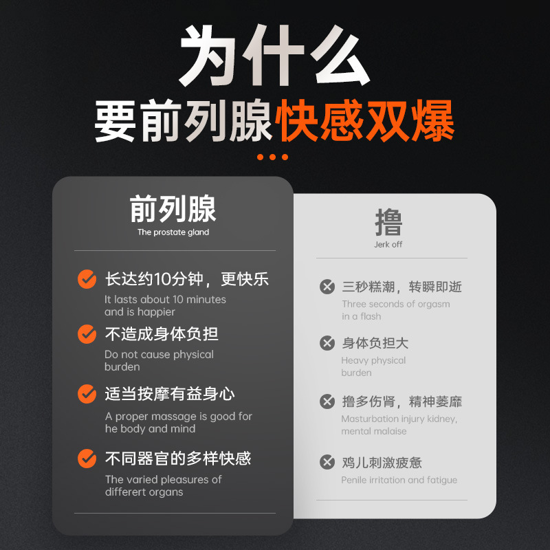 전립선 신장 축소 남성용 기구 성인용 완구 주파수 변환 민감도 감소 자극