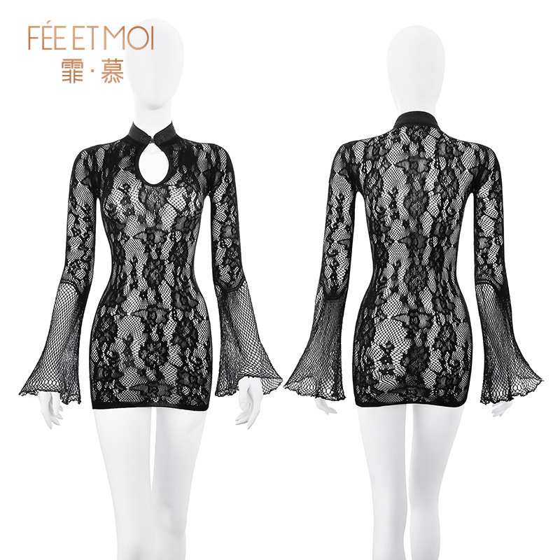 찢을수 있는 시스루 자카드 망복 치파오 나체 히프 유혹 zy7436 섹시 속옷 섹시 순욕