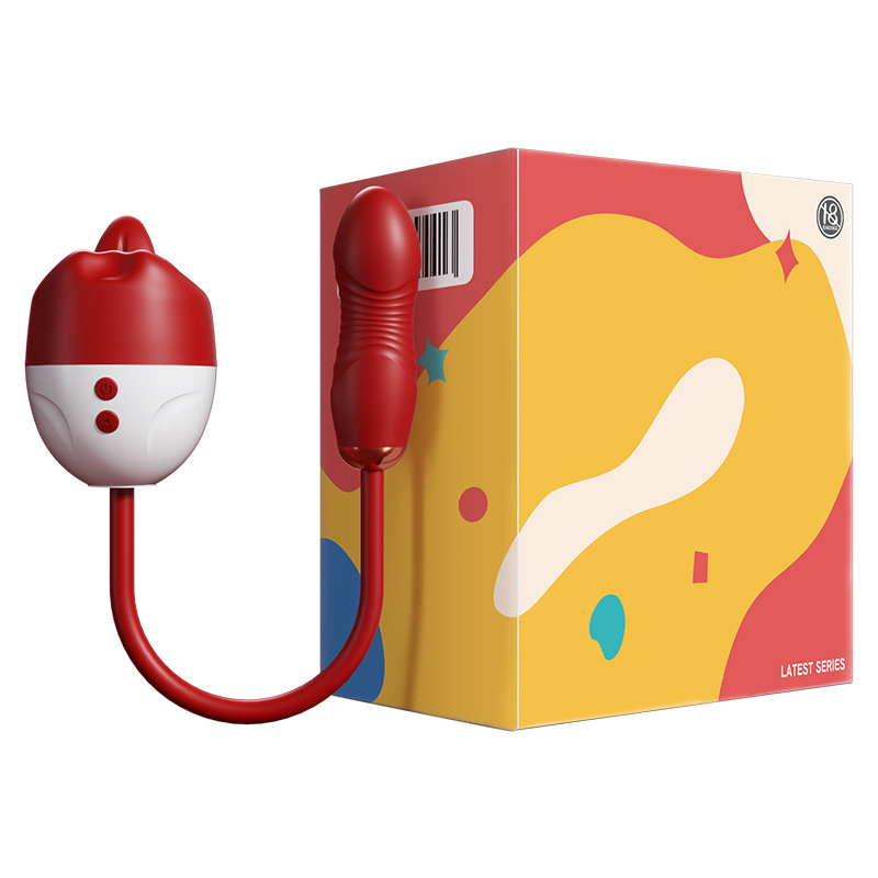 신축 지진 신축 모조 혀핥기 섹시 토이 여성 진동봉 자위기구