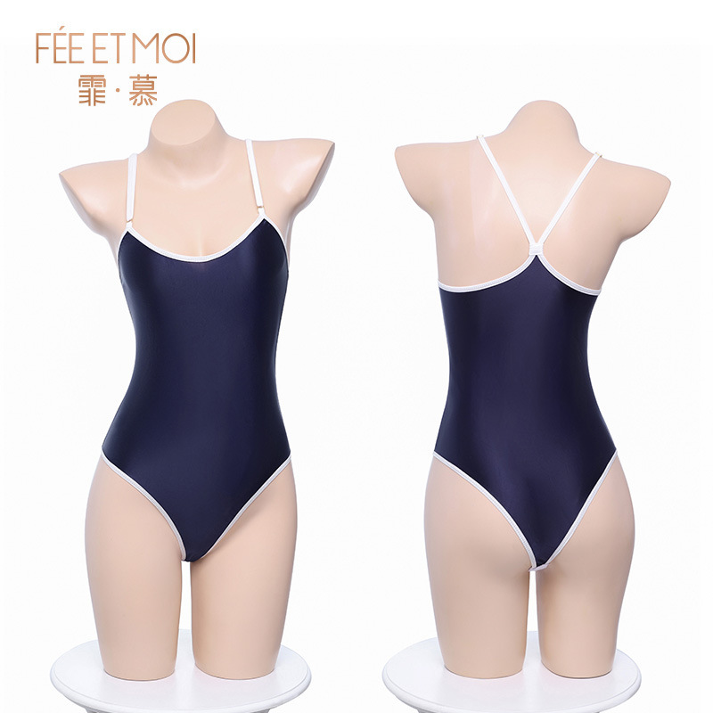 섹스 속옷 제복 가랭이 점프슈트 섹시한 멜빵 수영복 타이트한 섹스 슈트 녀 7094