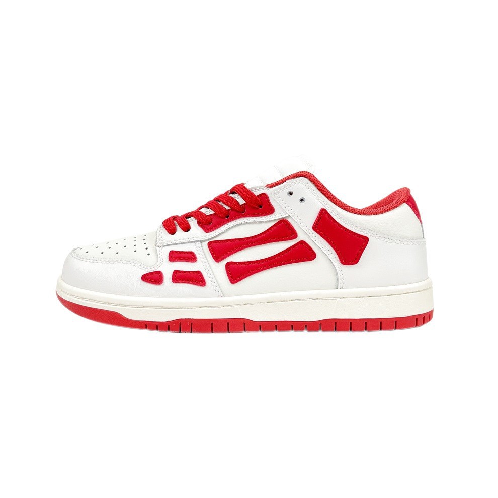 뼈신발 흑백 로우 굽의 남성용 스니커즈 여름에는 어디에나 널찍한 운동화가 있다