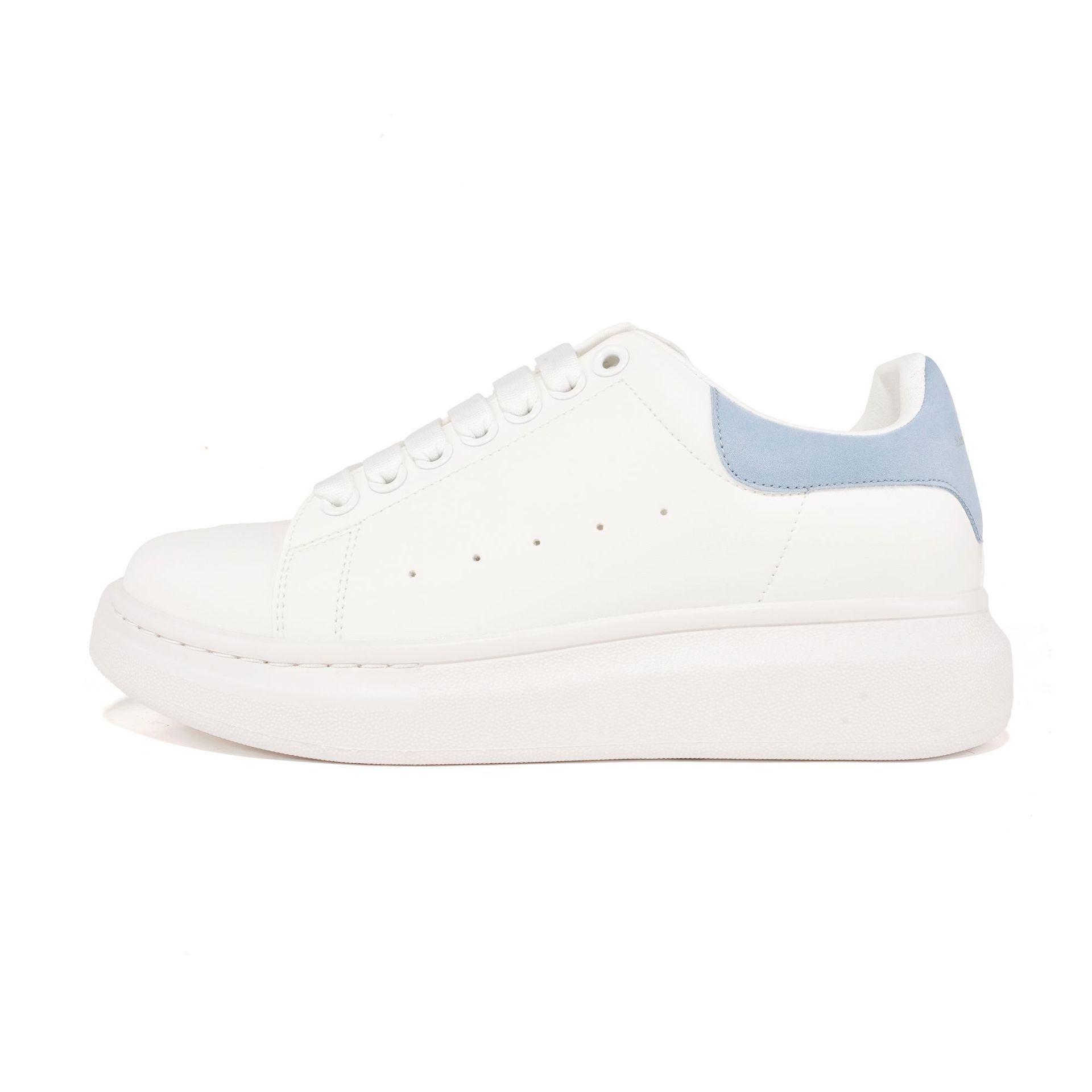 맥퀸 키높이 통굽 흰 구두 여성 스포츠 레저 학생 커플 슈즈 남자