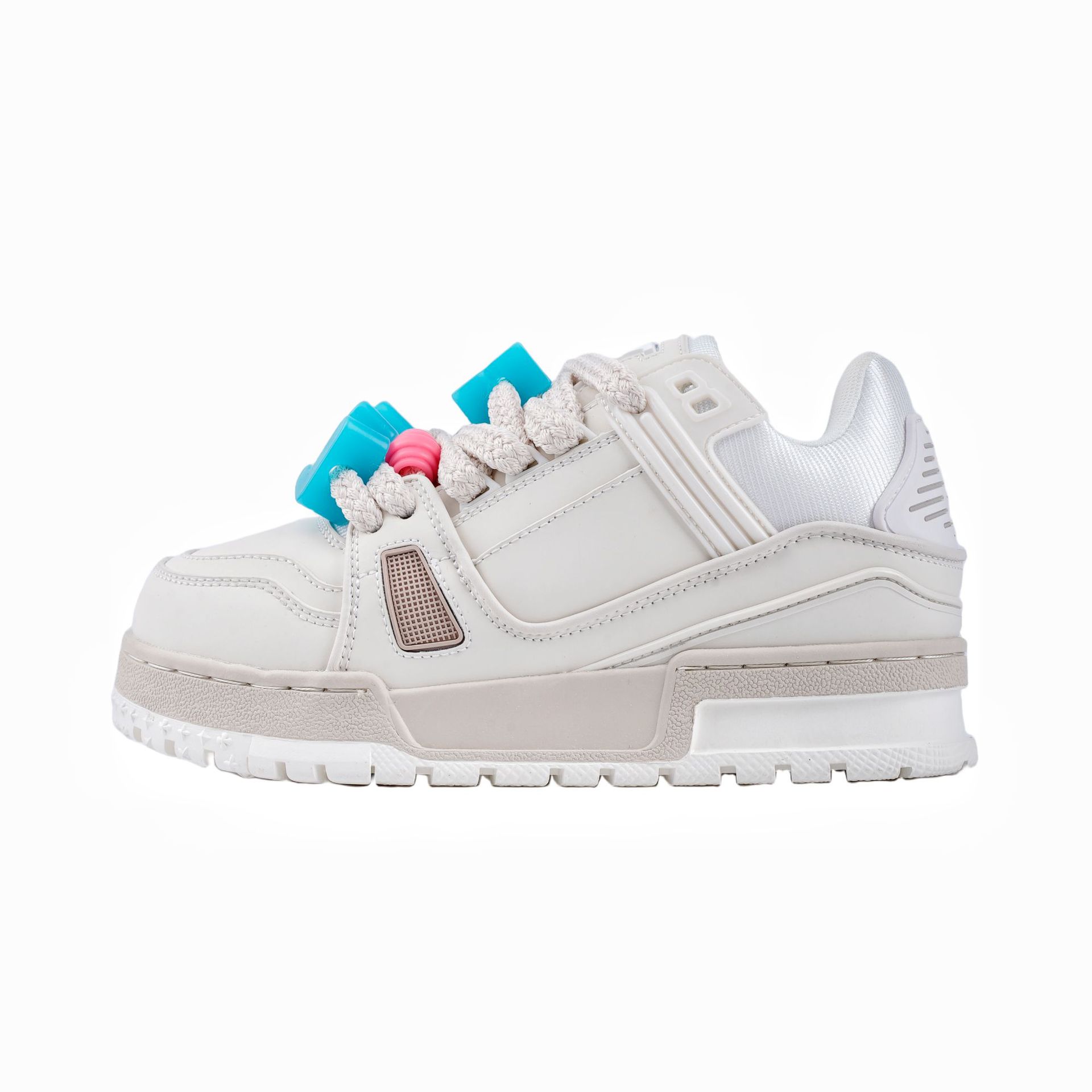 트레이너 뚱뚱하고 빵굽이 좋은 여자, 포톈 (福田) 발 스포츠 레저용 운동화 남자