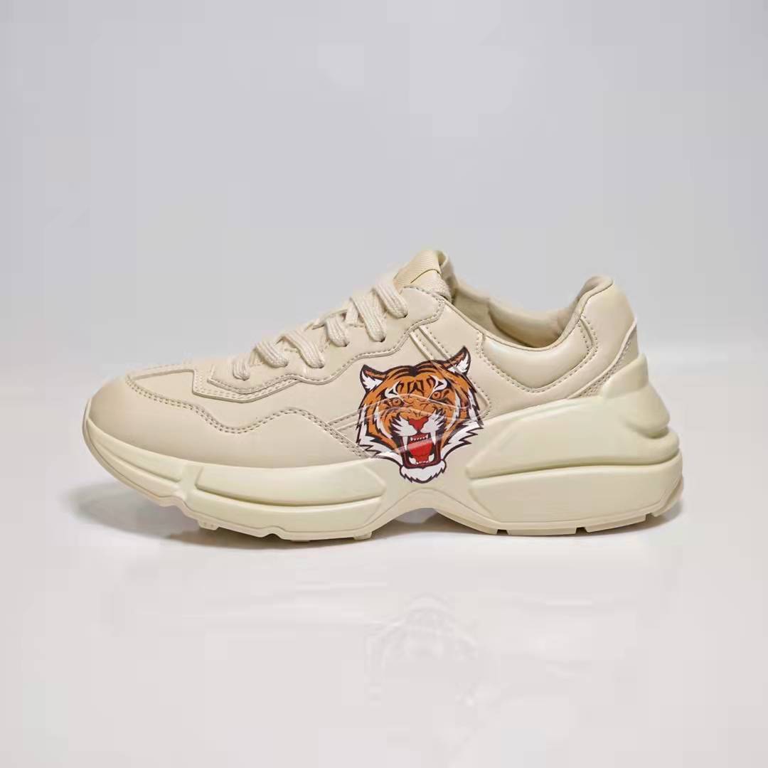 하이 버전 g 사 프린트 아빠 슈즈 키높이 트렌드의 남녀 캐주얼 스니커즈