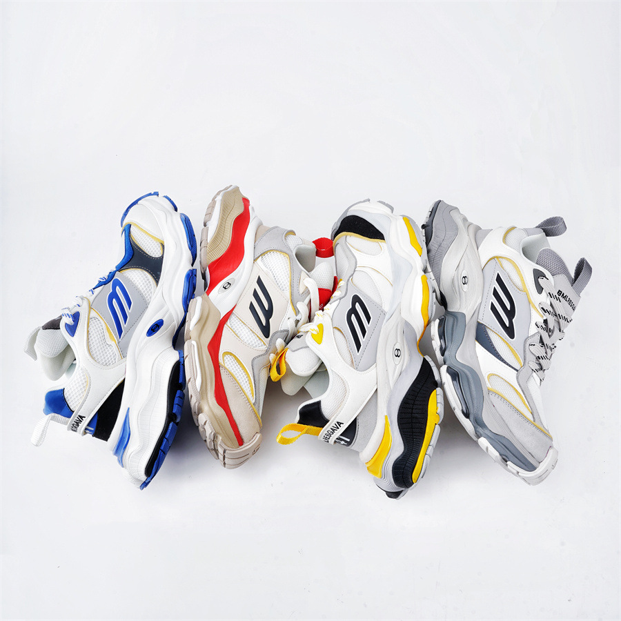 cargo 5xl 아빠 구두 토가죽으로 만든 남녀 키높이 스니커즈