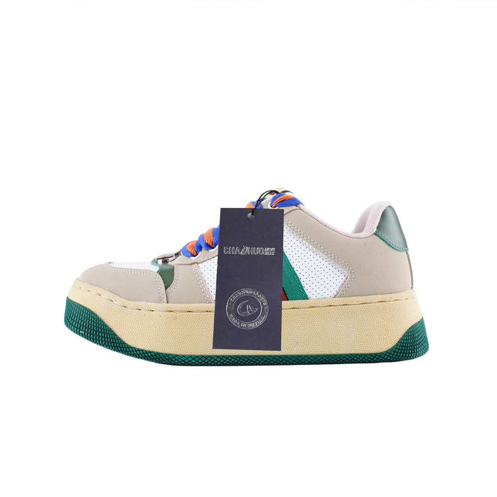 통굽 더러운 신발 여성 보온 키높이 더러운 신발 스포츠 레저 빵신발