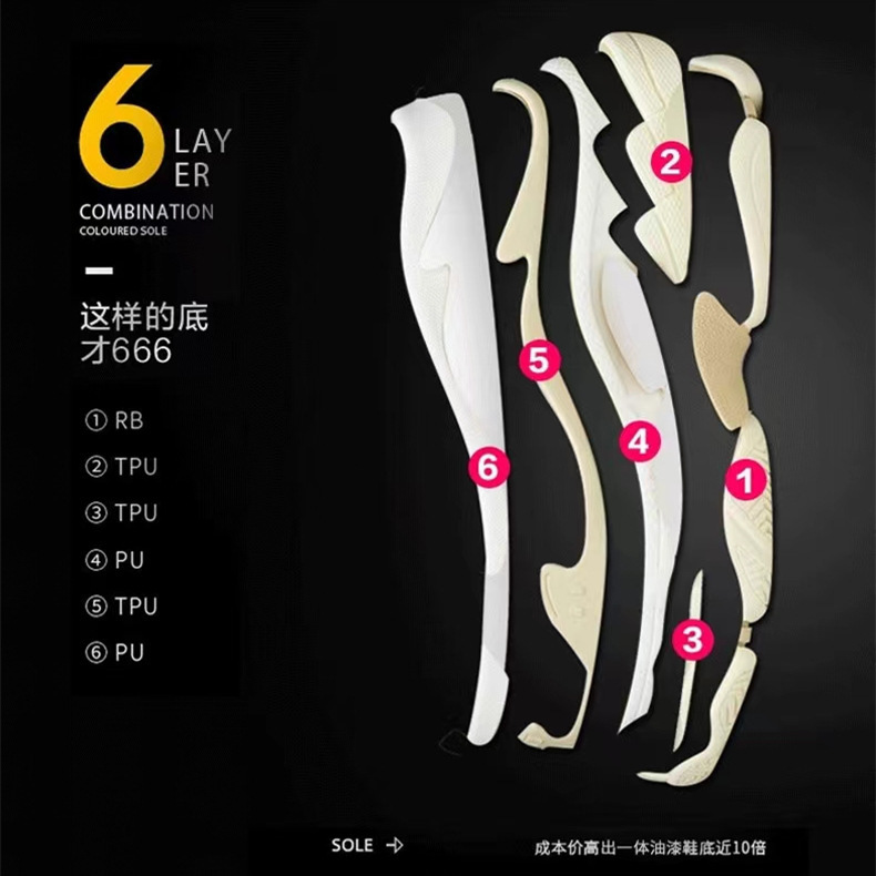 남성 쿠션 아빠 구두 올화이트 패셔너블 우먼 깔창 키높이 스니커즈