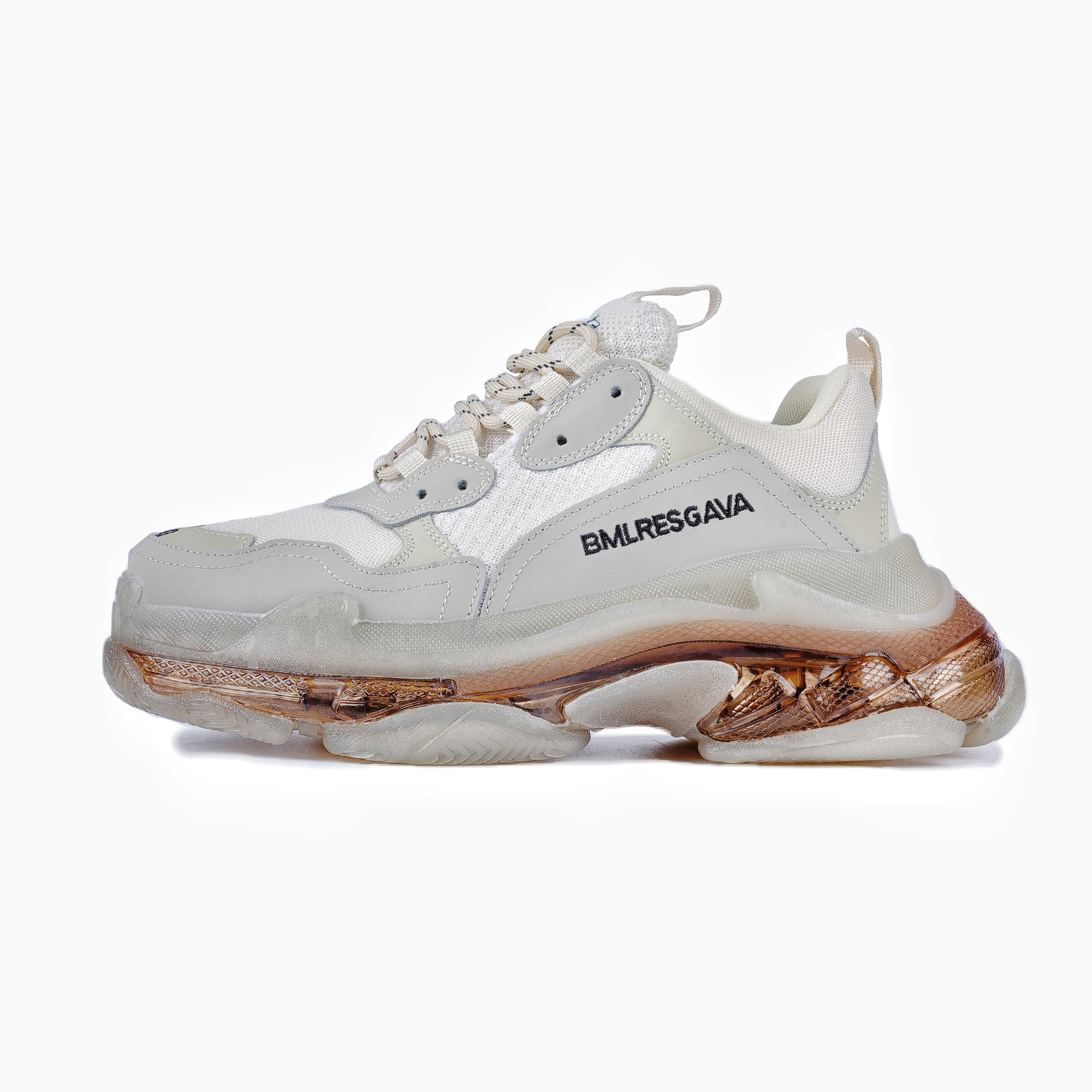 남성 쿠션 아빠 구두 올화이트 패셔너블 우먼 깔창 키높이 스니커즈