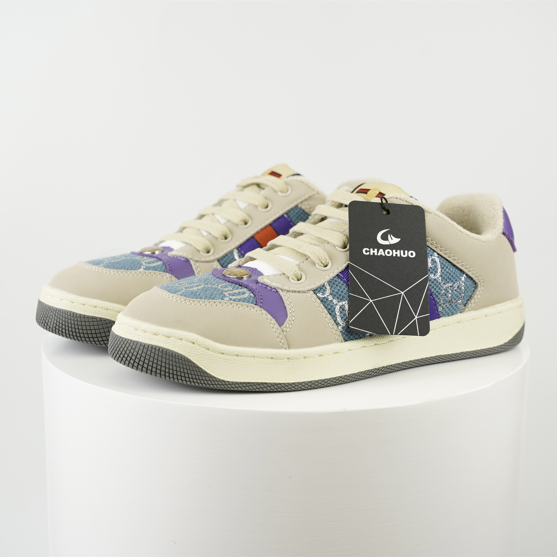 신상 편안한 클래식 슈즈 라인 빈티지 앙증진 화이트 슈즈 남녀 스포츠 캐주얼