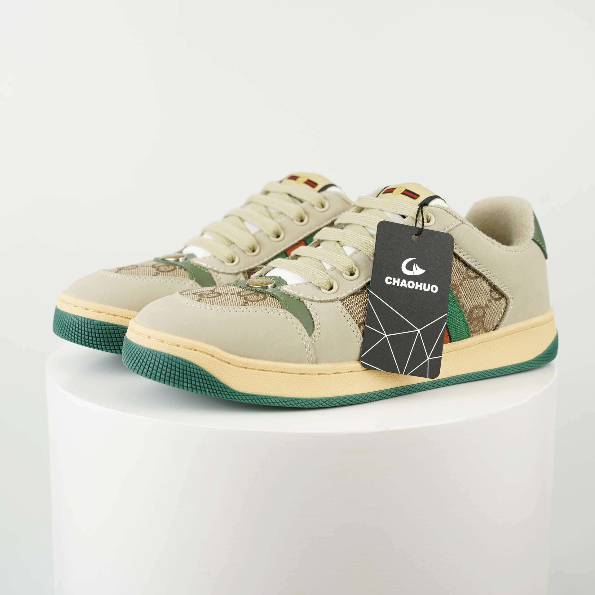 신상 편안한 클래식 슈즈 라인 빈티지 앙증진 화이트 슈즈 남녀 스포츠 캐주얼