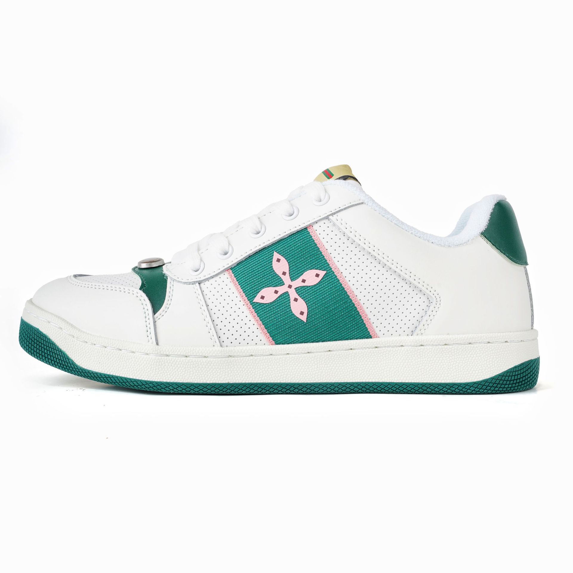 신상 편안한 클래식 슈즈 라인 빈티지 앙증진 화이트 슈즈 남녀 스포츠 캐주얼