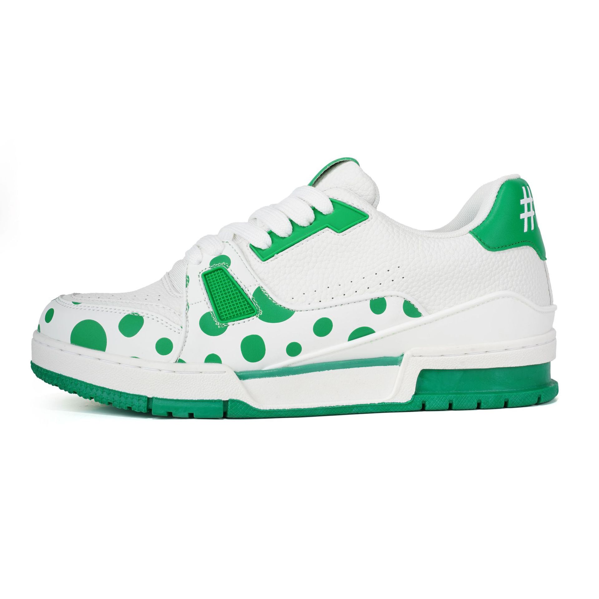 가을 겨울 신상품 리얼 데님 남성용 화이트 스니커즈 패션 ins 레포츠 물결무늬 스니커즈 여성용 슈즈