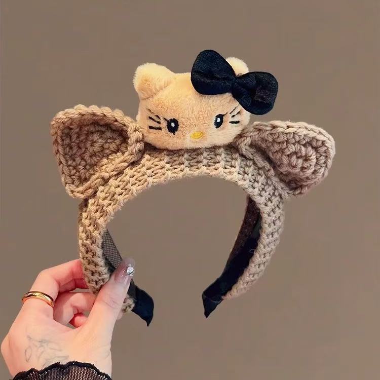 고양이 귀 머리띠 여자 머리띠 여자 머리 띠 여자 머리 감고 머리 띠 여자