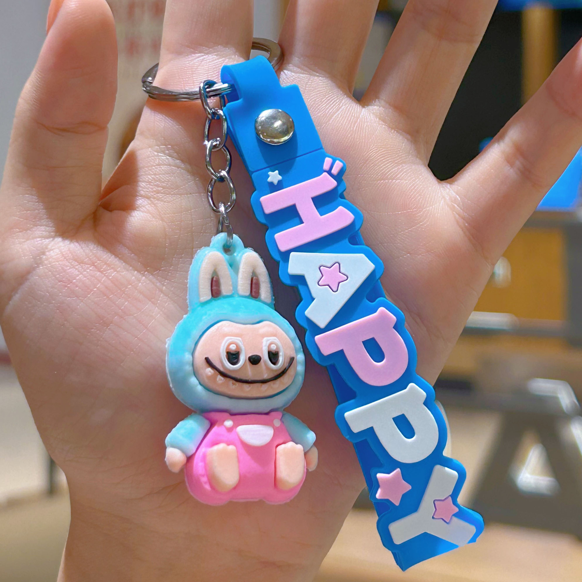 라부부 라부 작은 양 열쇠고리 인형 걸이열쇠고리 작은 선물