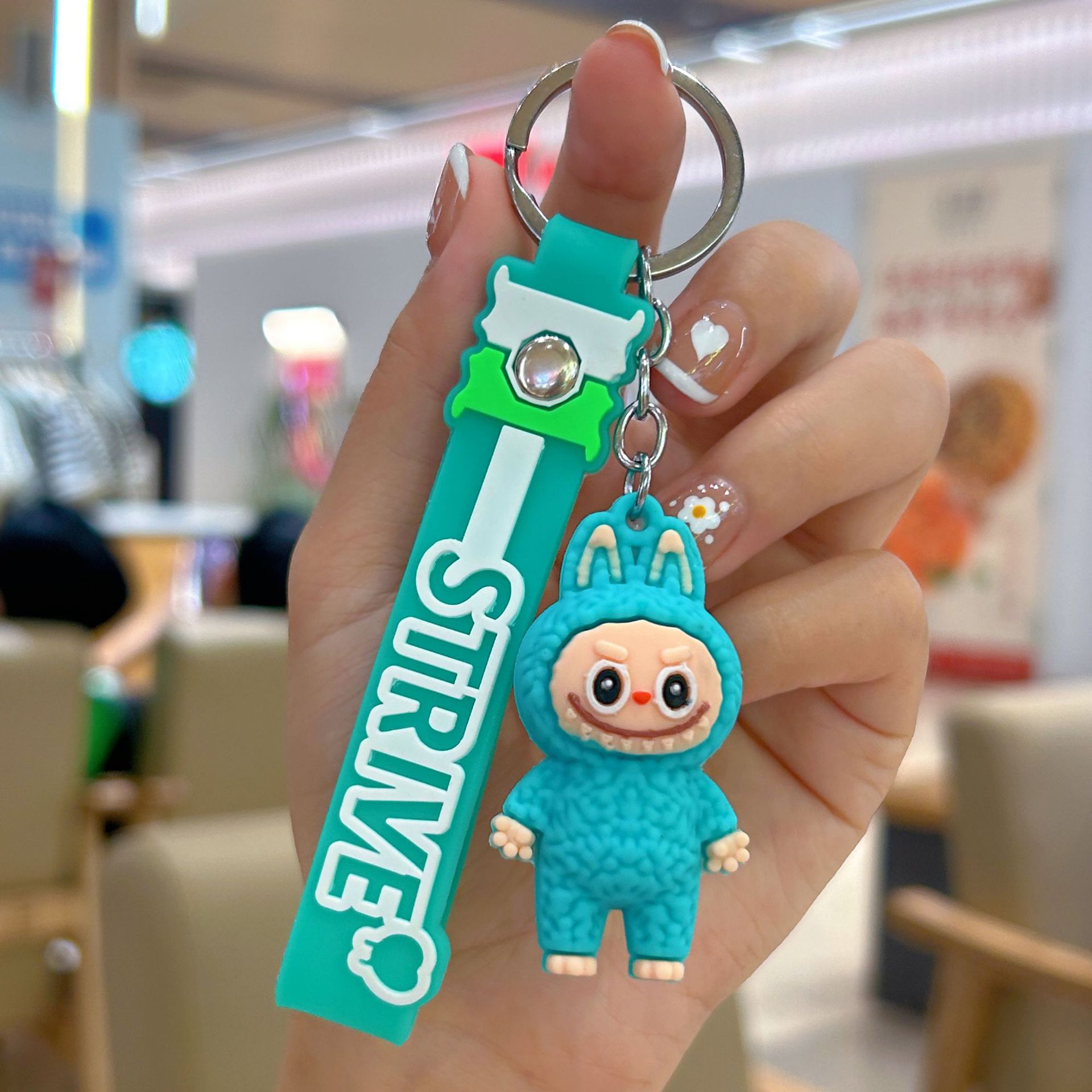 라부부 라부 작은 양 열쇠고리 인형 걸이열쇠고리 작은 선물