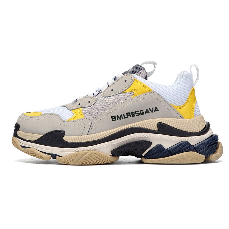 6단 콤비 아웃솔 아빠 슈즈 어디에나 걸치는 통굽 키높이 캐주얼 남녀 스니커즈