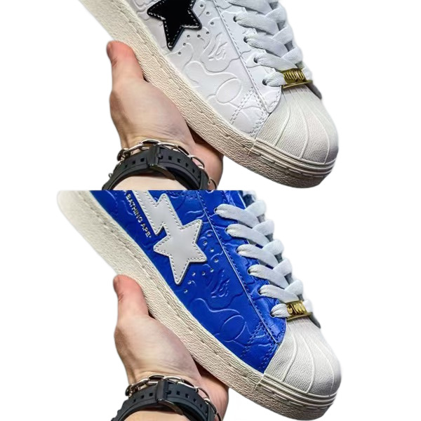 신상 유행 아무거나 착용할 수 있는 화이트 슈즈 마모성 미끄럼 방지 스니커즈 남녀 공용