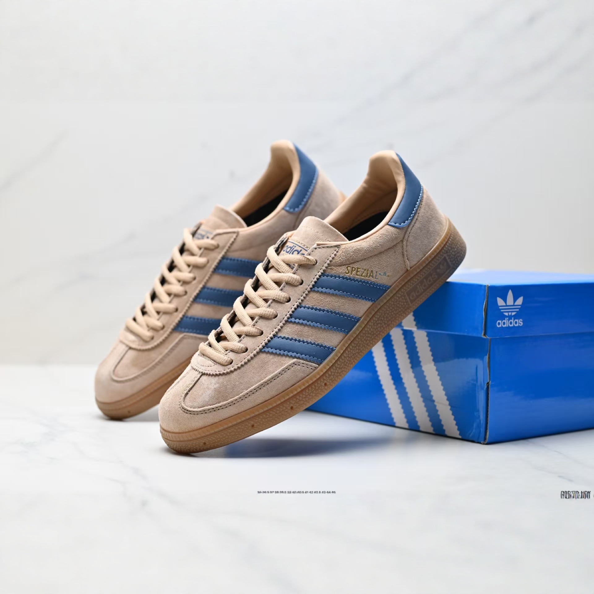 슈즈 스피지얼 (spezial) 남녀 전용 스니커즈 로우 토 스니커즈