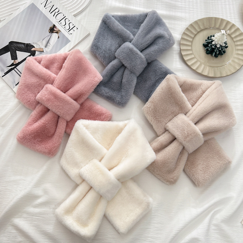 겨울 머플러 칼라 여성 머플러