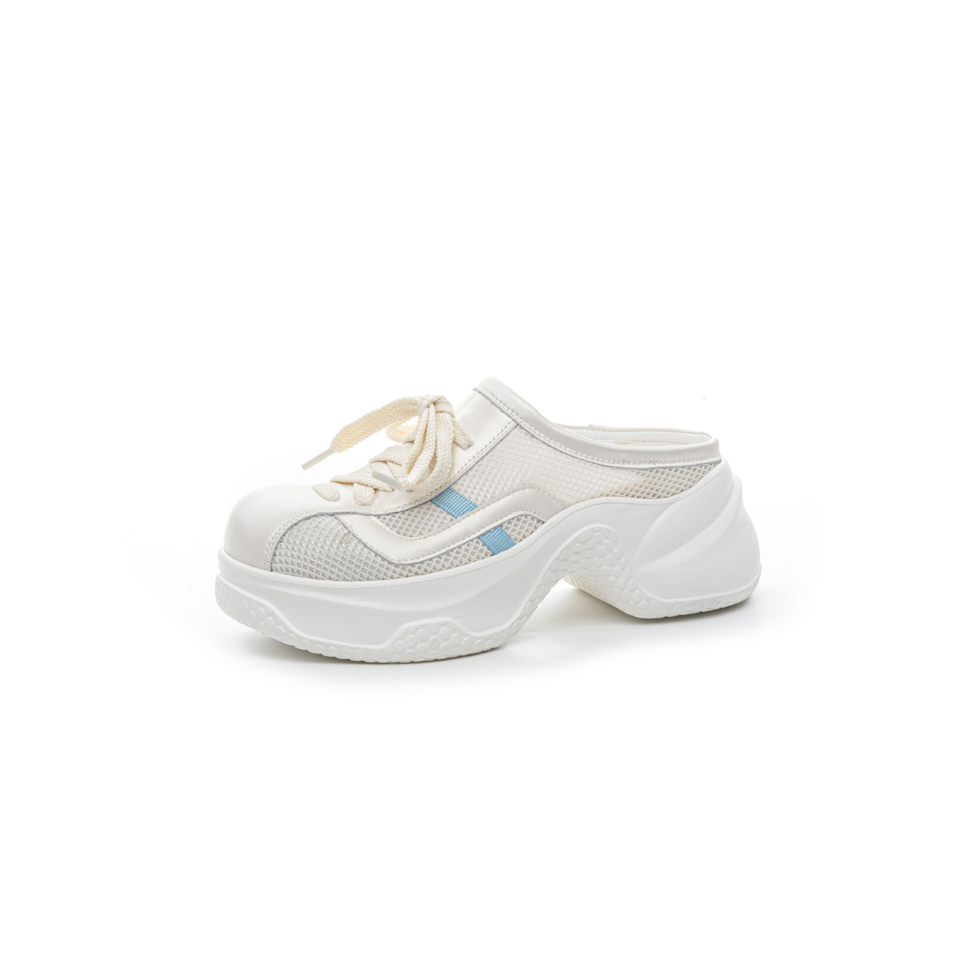 신상품 캐주얼 샌들 여름에는 두꺼운 바닥에 바닥을 긁어 샌들을 신는다