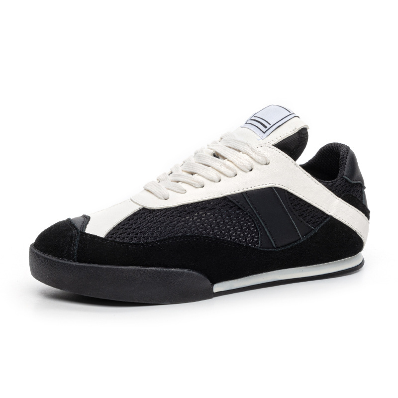 슈즈 여성용 멜라드 2025 신상품 레트로 리얼 피아간 슈즈 봄여름 플랫 메쉬 캐주얼 슈즈