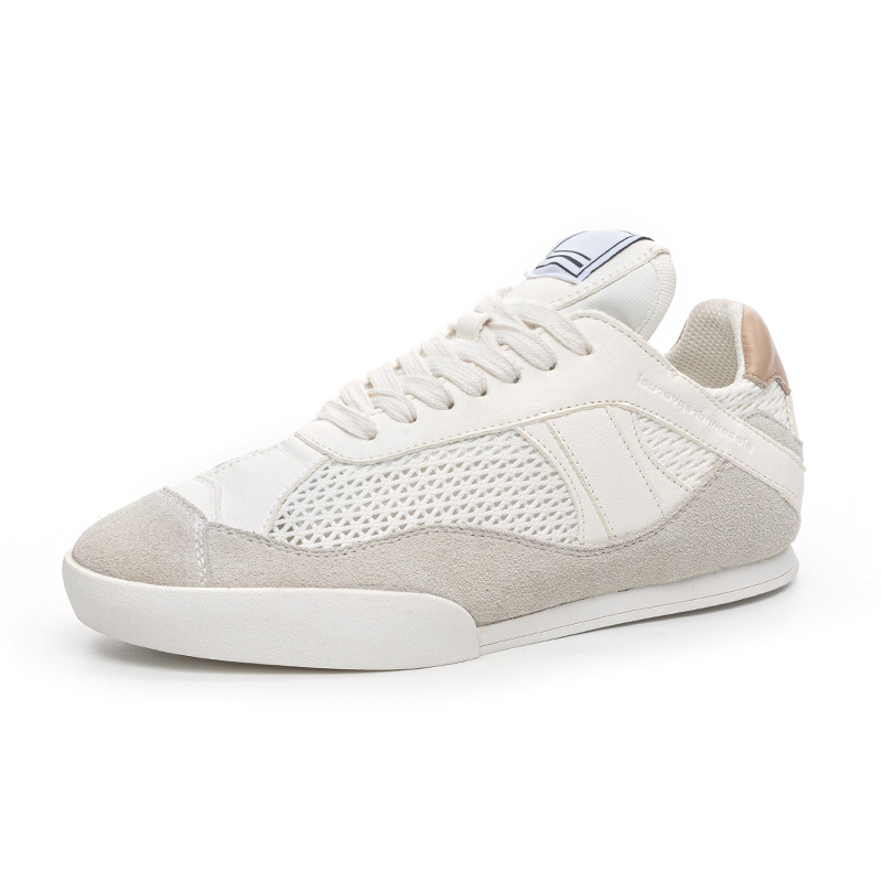 슈즈 여성용 멜라드 2025 신상품 레트로 리얼 피아간 슈즈 봄여름 플랫 메쉬 캐주얼 슈즈