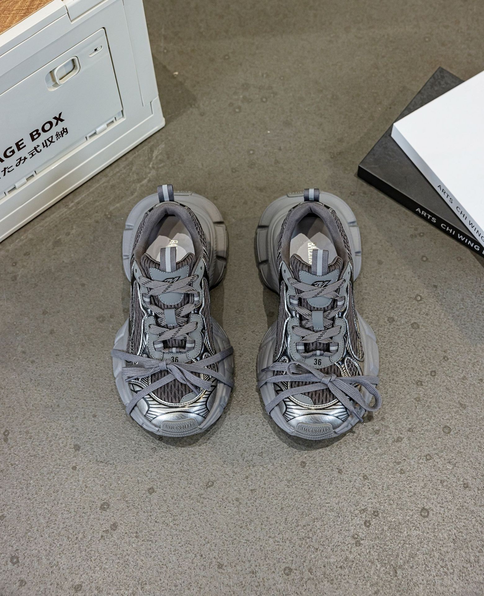 아빠 신발녀 2025 봄여름 단망 신상품 왕훙 같은 모델의 신발 통굽 레저 운동화 여성