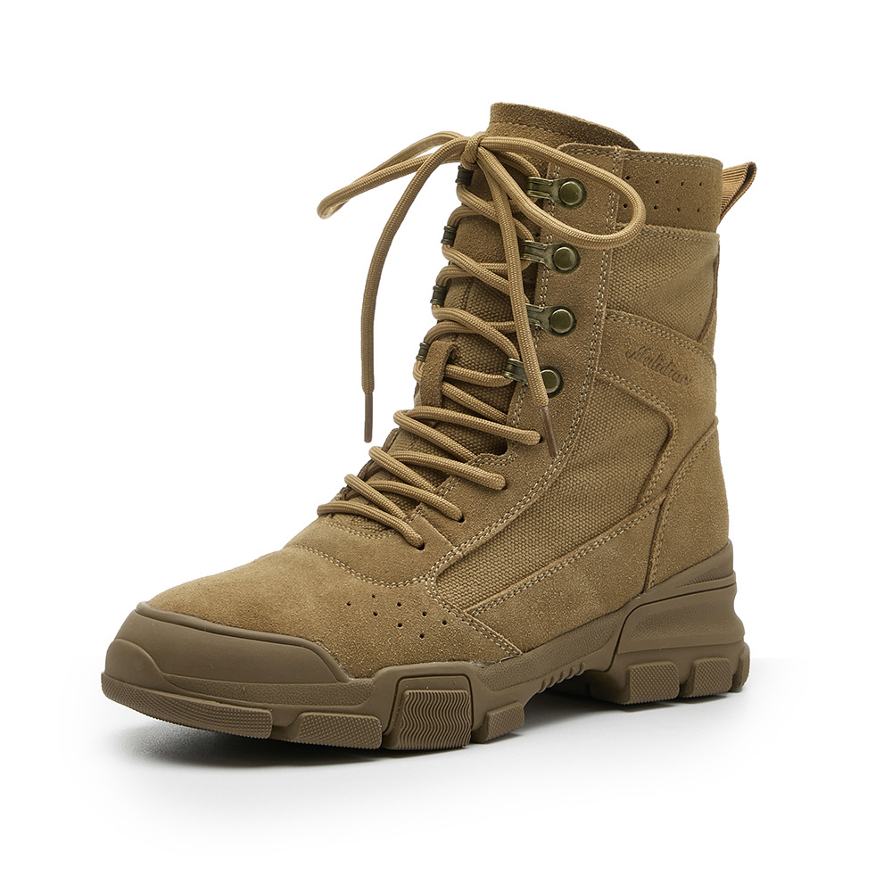 워커부츠 여성 2025 신상품 아웃도어 트레킹 등산화 트래블 데저트 부츠 여름 통굽 앵클부츠