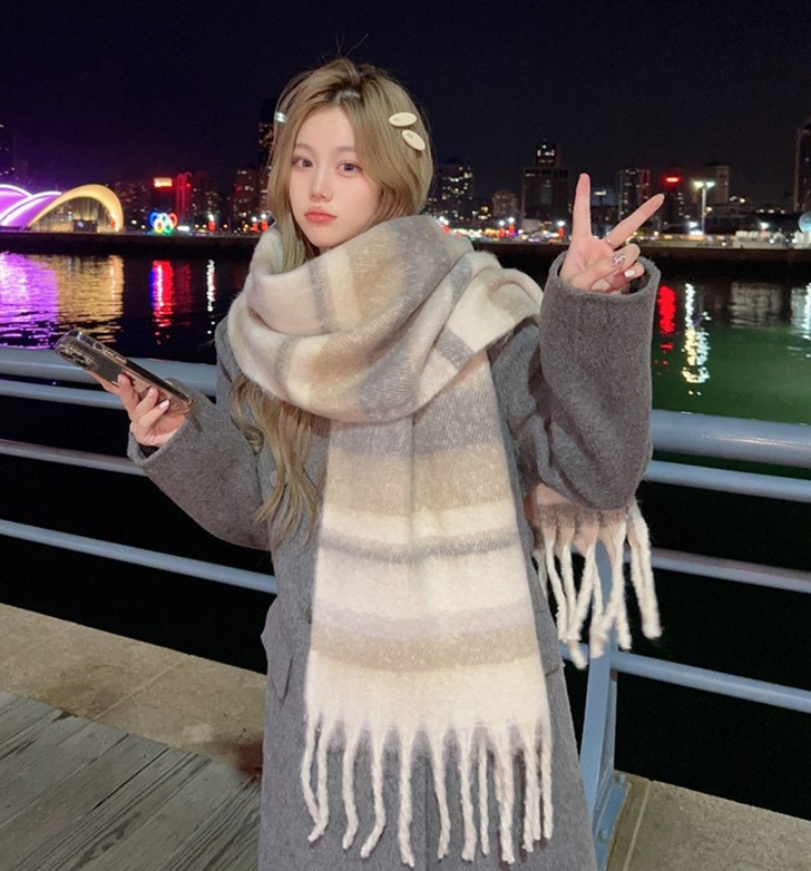 머플러 숄 여성 머플러 겨울