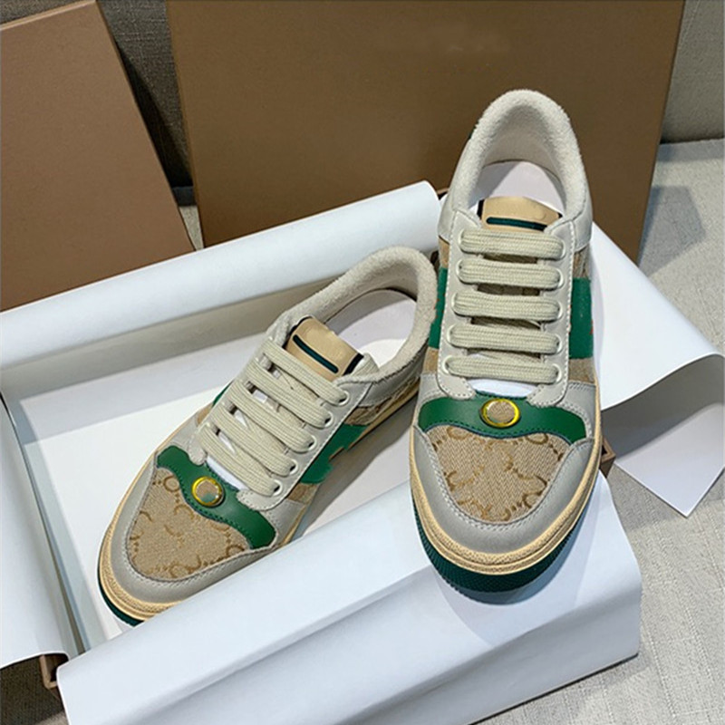 순수 오리지널 하이 에디션의 여성화 g 사의 지저분하고 더러운 신발 남성화 클래식한 캔버스 커플 슈즈