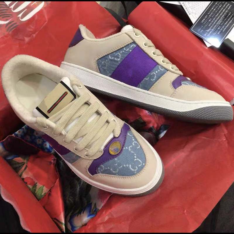 순수 오리지널 하이 에디션의 여성화 g 사의 지저분하고 더러운 신발 남성화 클래식한 캔버스 커플 슈즈