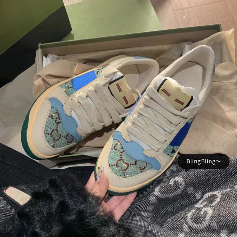 순수 오리지널 하이 에디션의 여성화 g 사의 지저분하고 더러운 신발 남성화 클래식한 캔버스 커플 슈즈