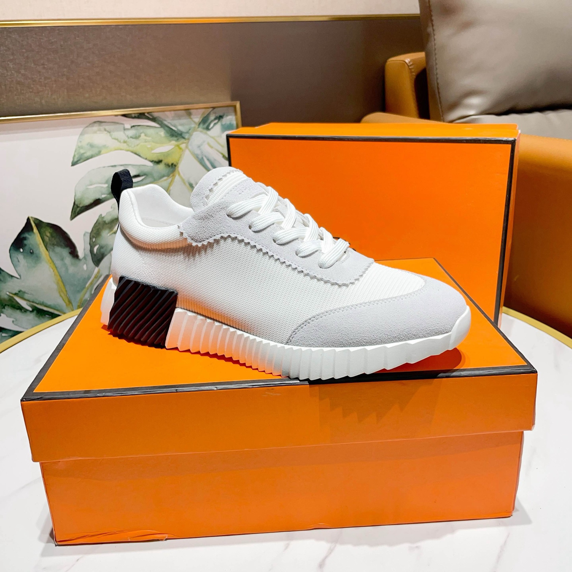 신상품 남성용 스트랩 스니커즈 청춘 패셔너블 가볍고 통기성 있는 화이트 슈즈