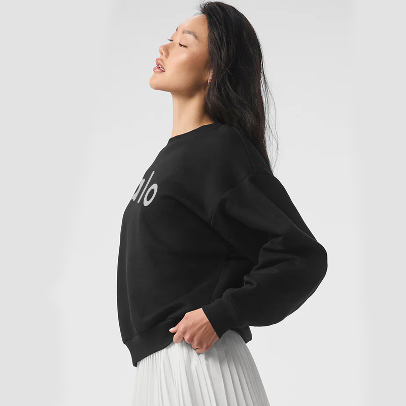 알로 스포트 요가복 탑 여성 맨투맨