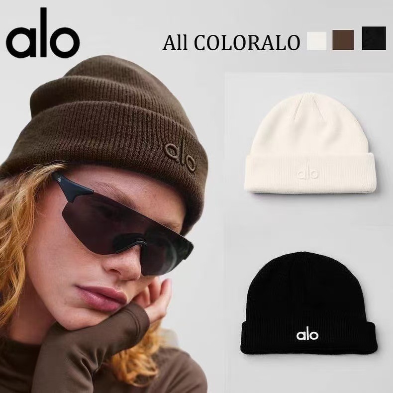 alo 니트 모자 비니 모자 토트