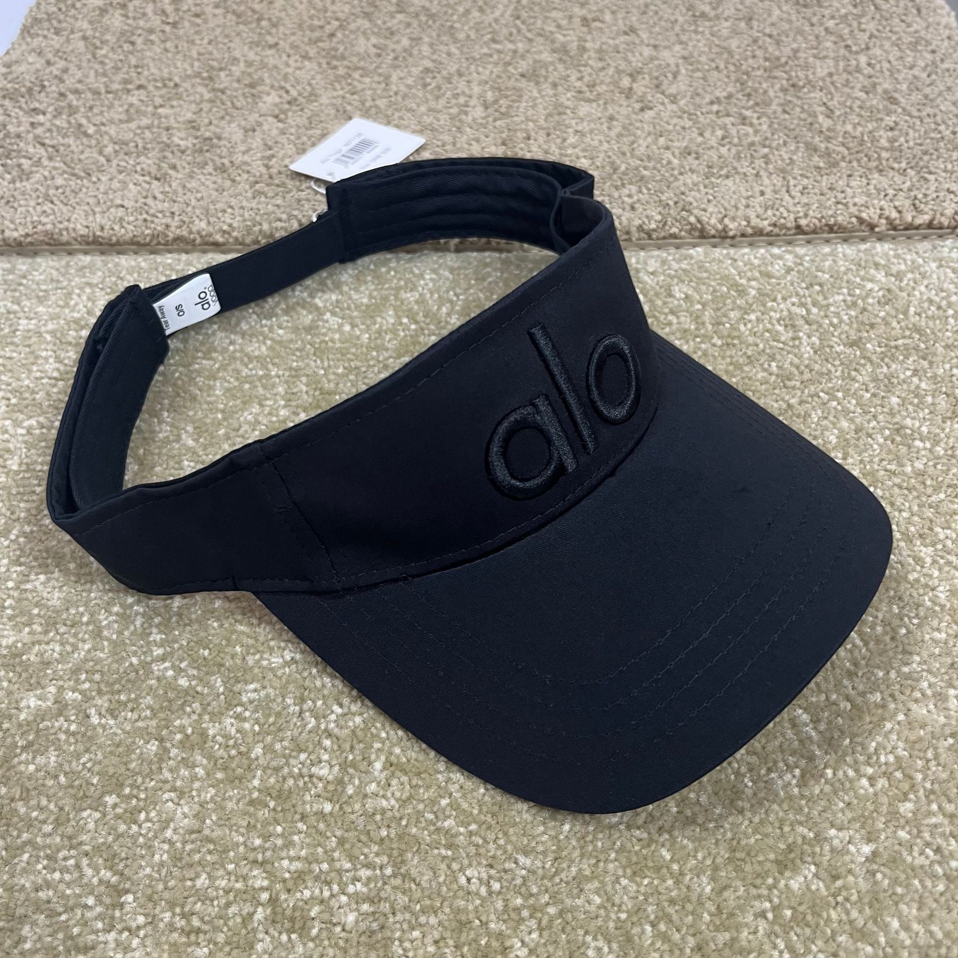 alo 여름 자수 헌팅캡 지붕이 없는 요가 헬스캡