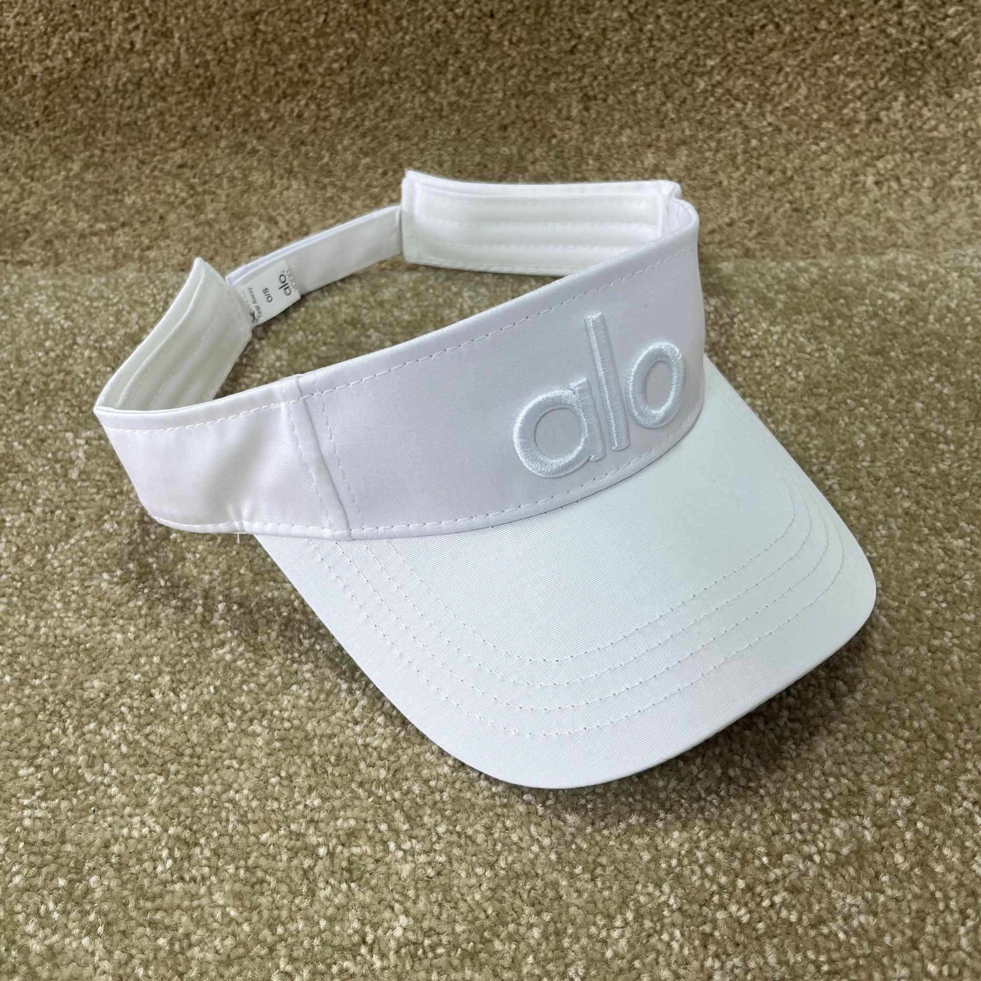 alo 여름 자수 헌팅캡 지붕이 없는 요가 헬스캡