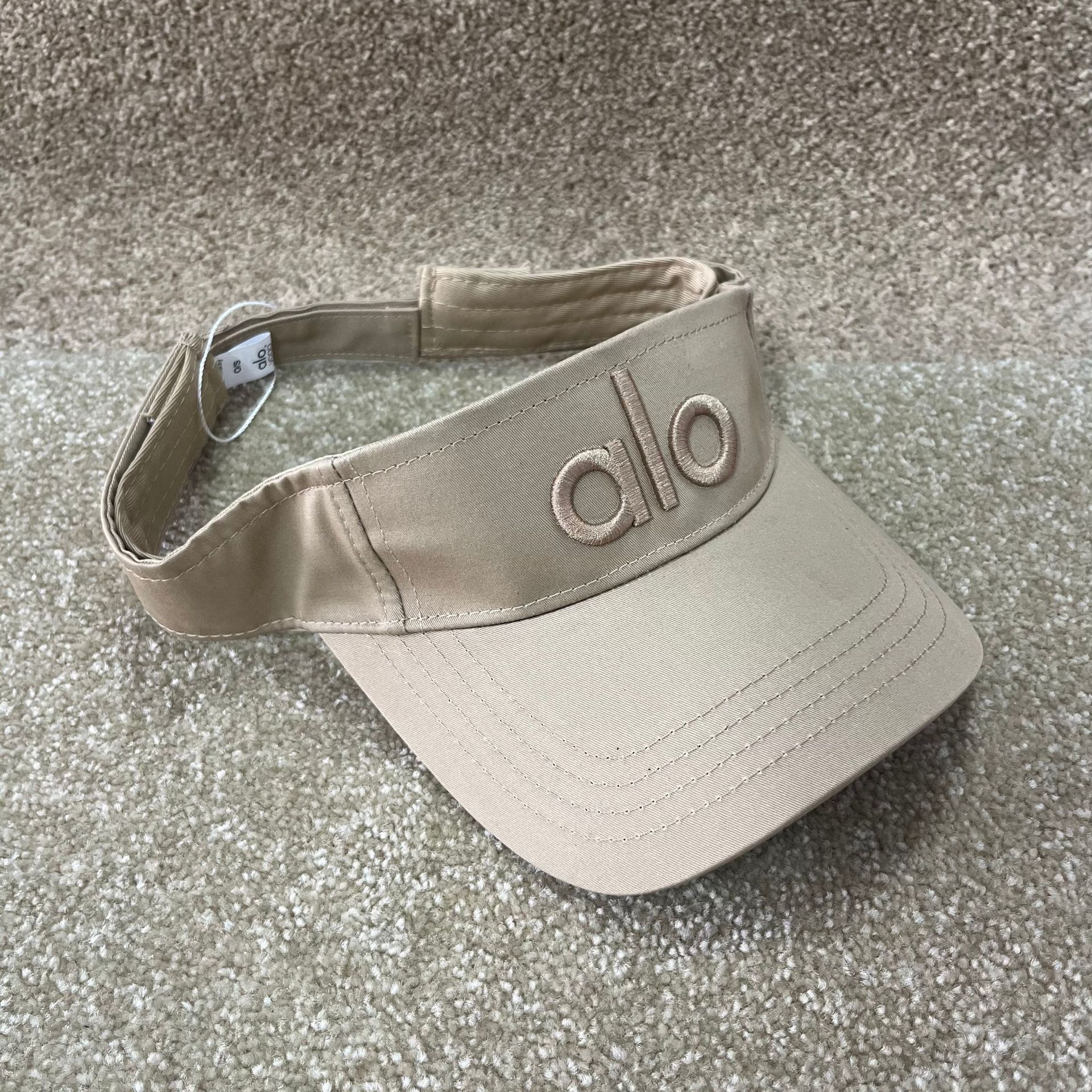 alo 여름 자수 헌팅캡 지붕이 없는 요가 헬스캡