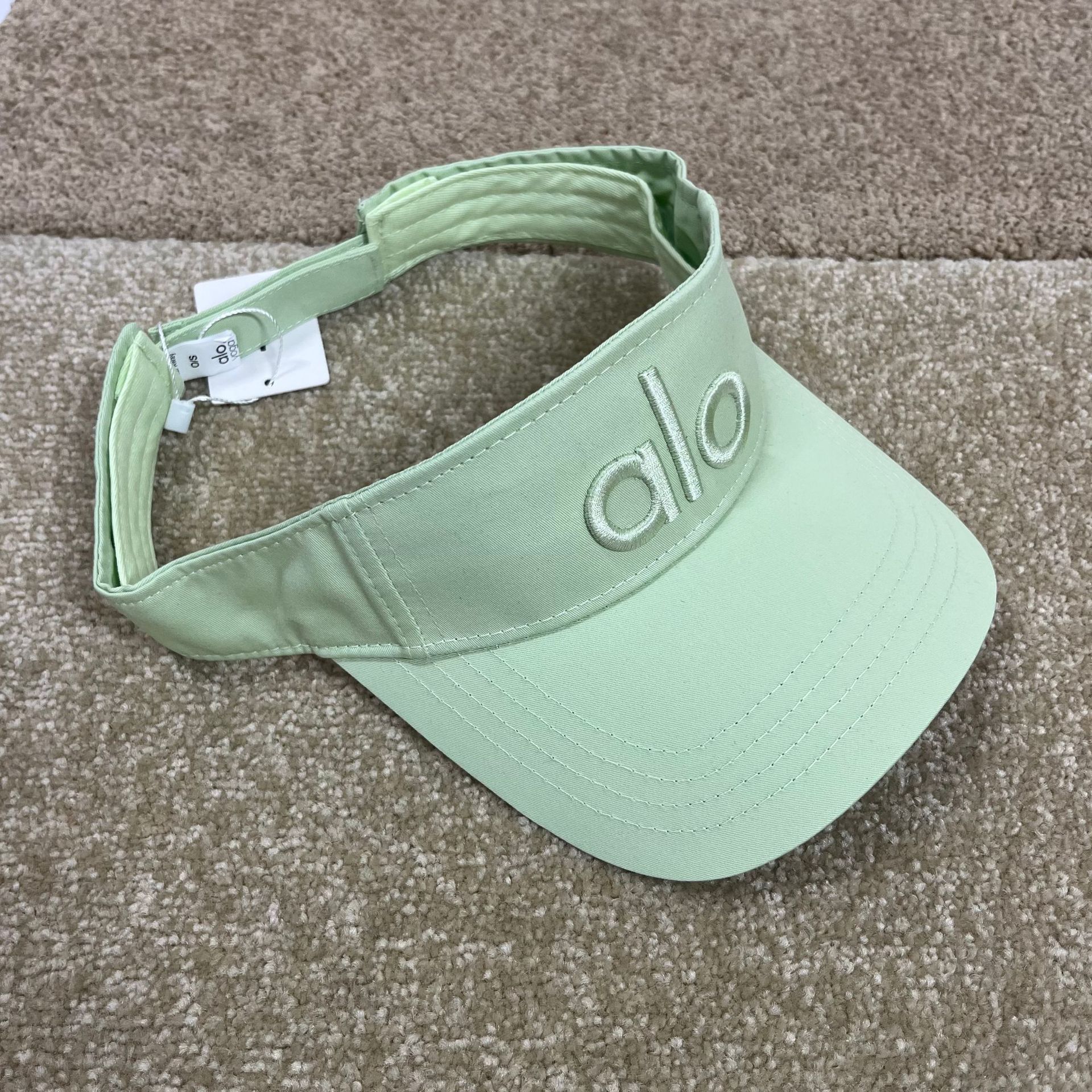 alo 여름 자수 헌팅캡 지붕이 없는 요가 헬스캡