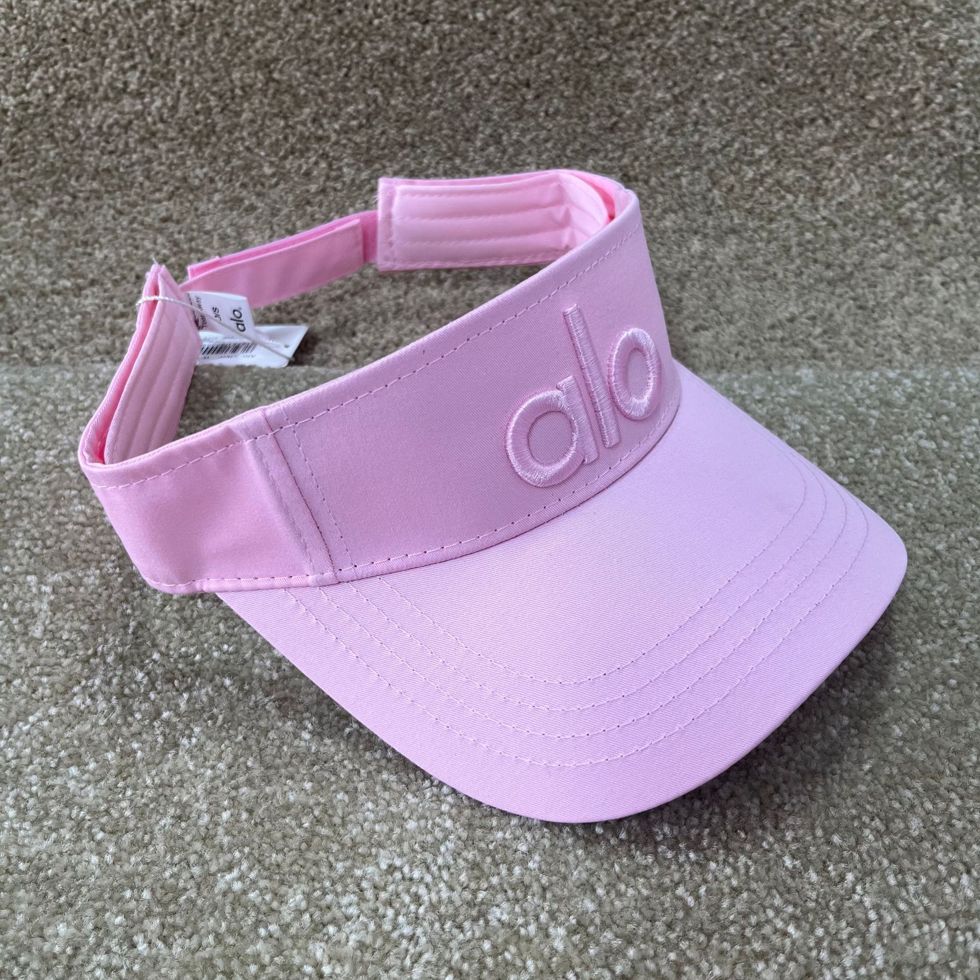 alo 여름 자수 헌팅캡 지붕이 없는 요가 헬스캡