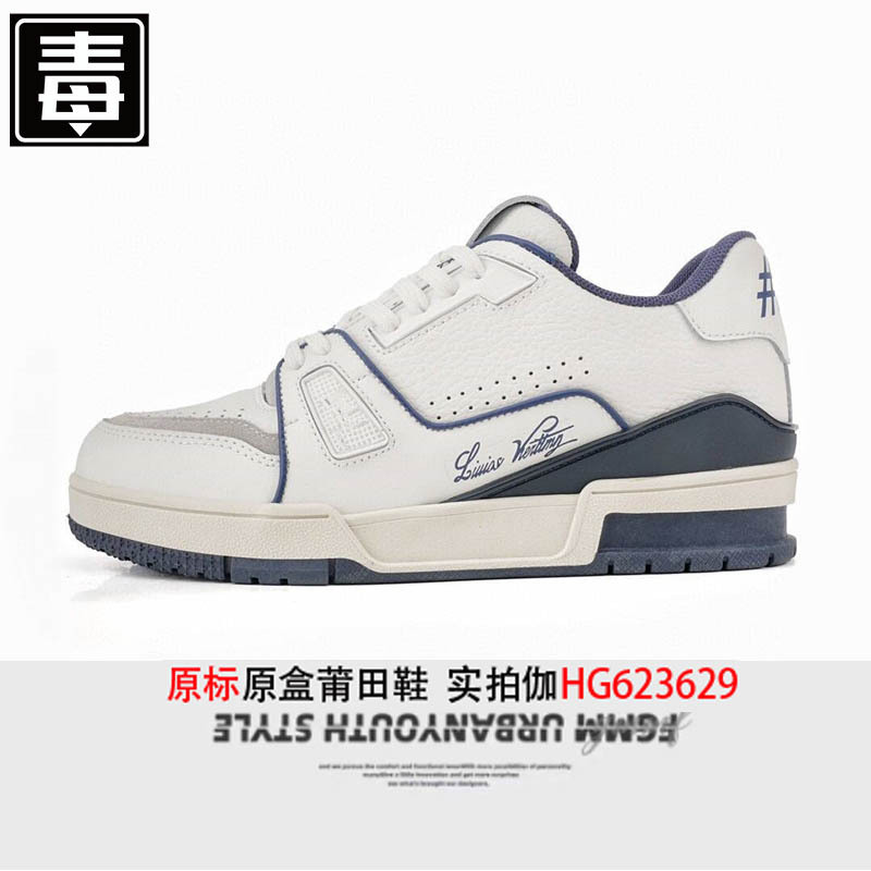 트레이너 데님 블루 남녀 슈즈 lvtk 신상품 가을 토켓 캐주얼 빵슈즈