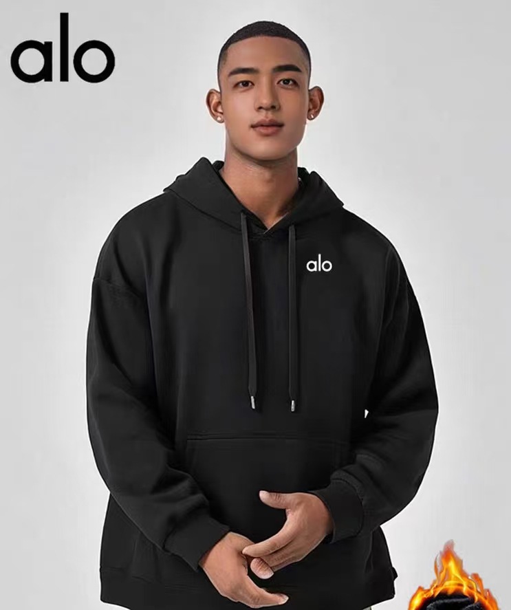 알로 프린트 후드 맨투맨 남녀 아우터 탑