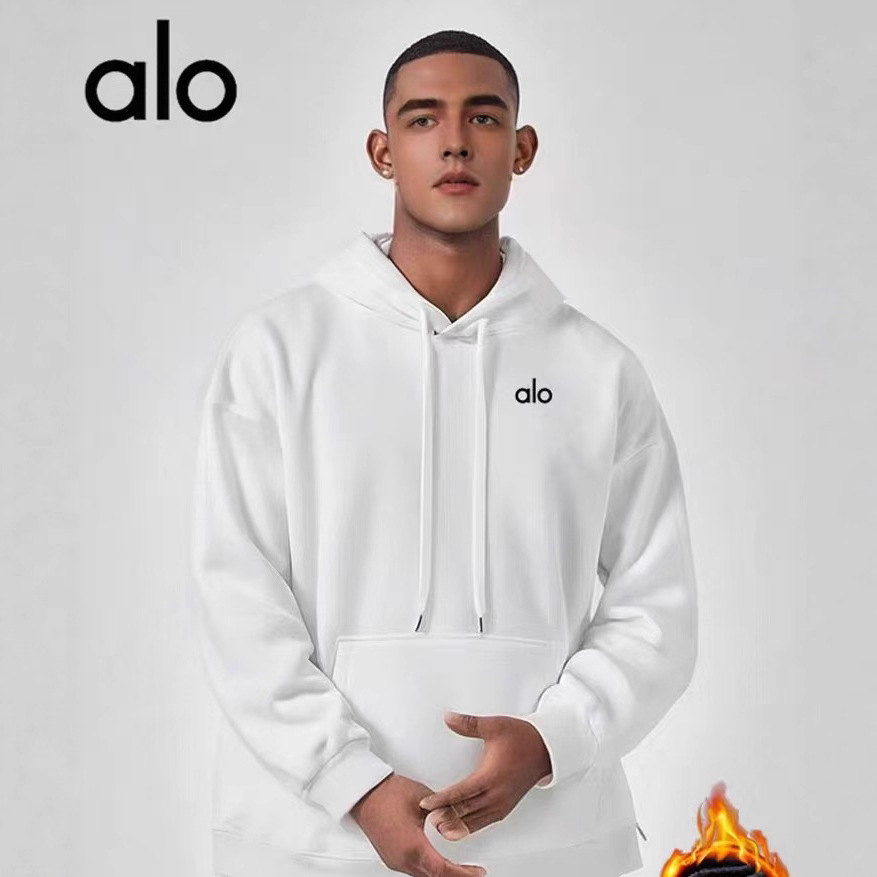 알로 프린트 후드 맨투맨 남녀 아우터 탑