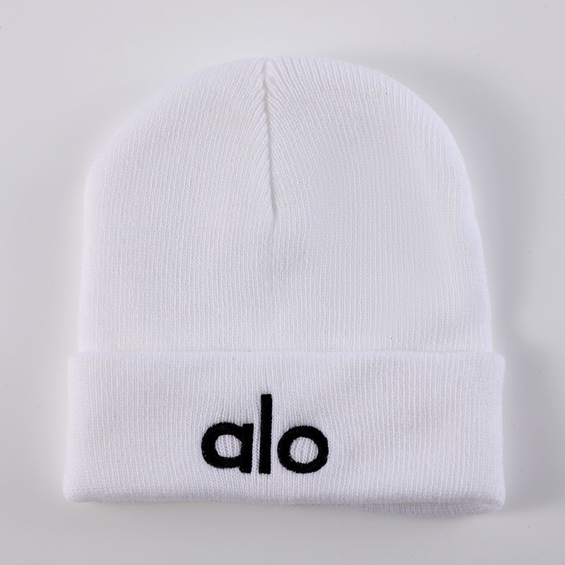 자수 토트 니트 모자 alo 털모자 포켓